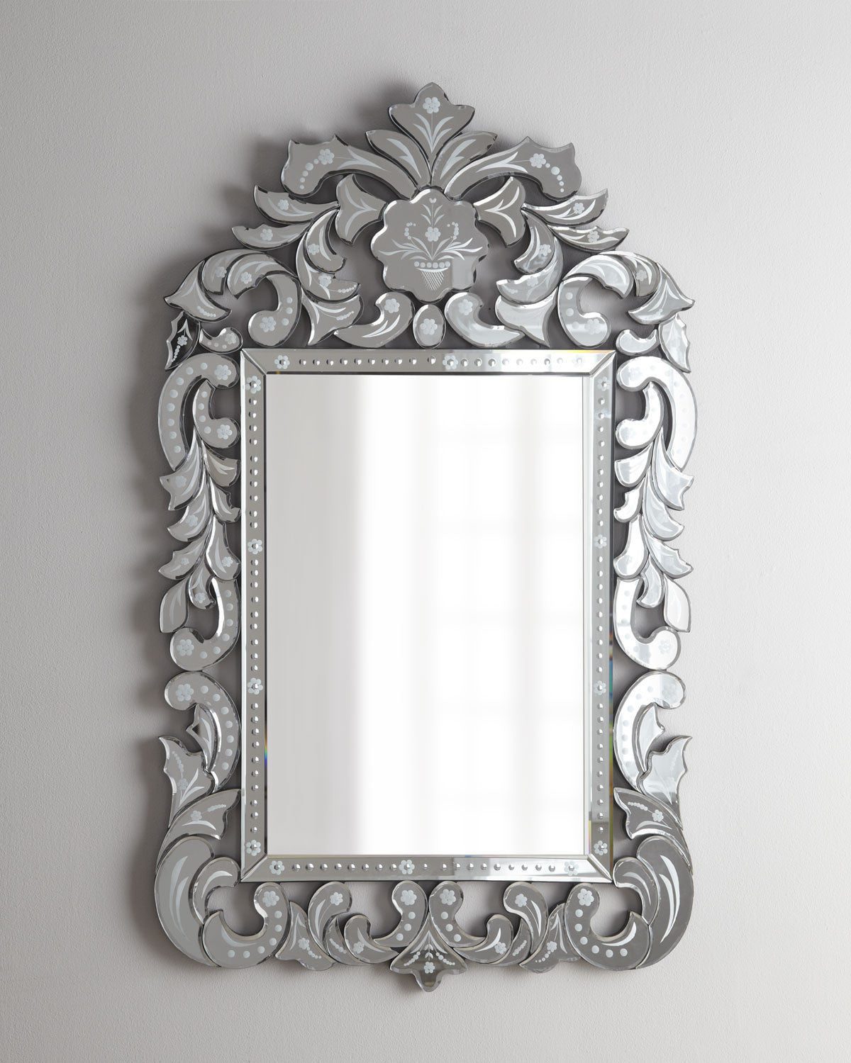 Прямоугольное зеркало в венецианском стиле "Уэсли"
