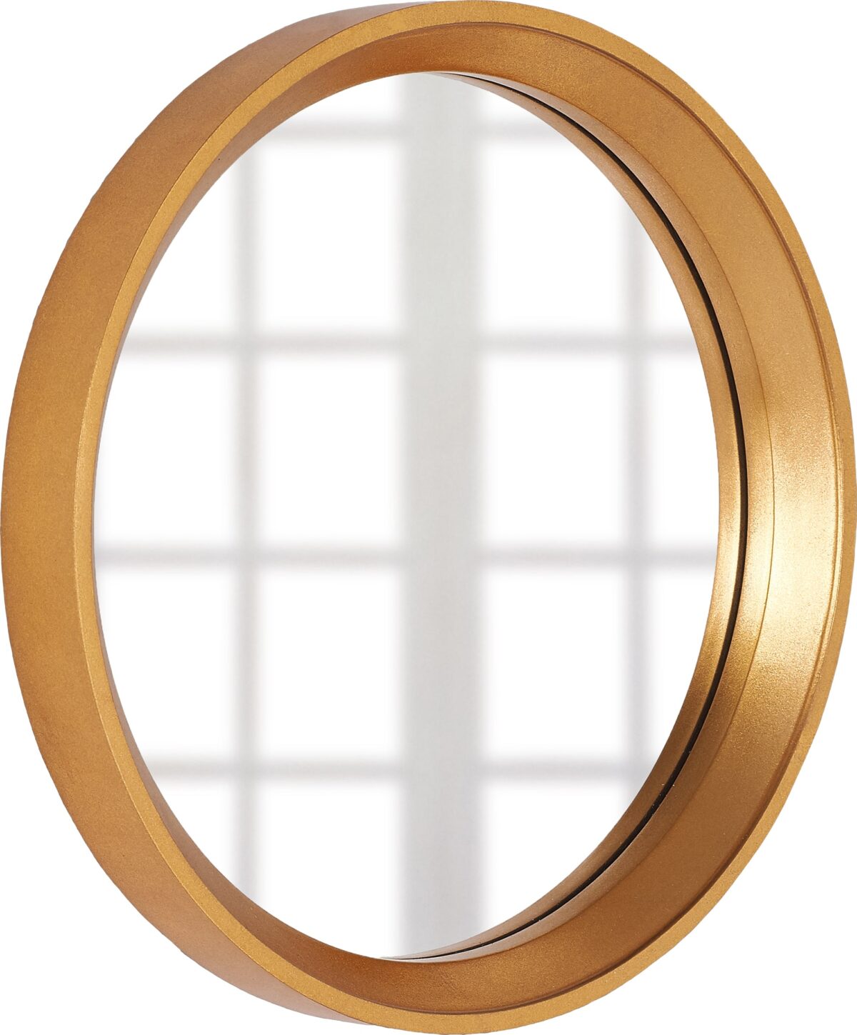 Круглое зеркало в золотое раме "Арадео"