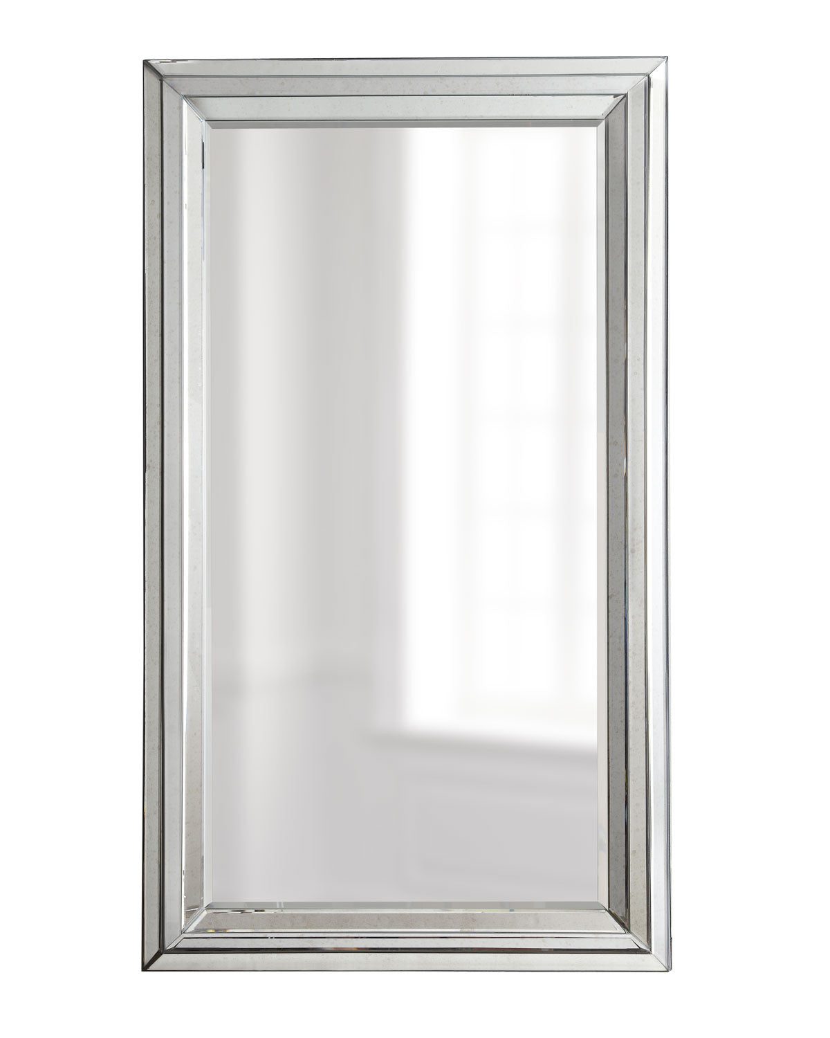 Прямоугольное напольное зеркало "Арлингтон" (на белом фоне)
