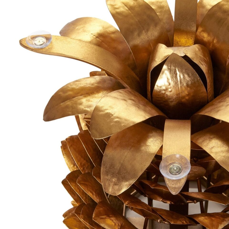 Круглый журнальный стол "Кайкос" в форме ананаса, тропического цветка
