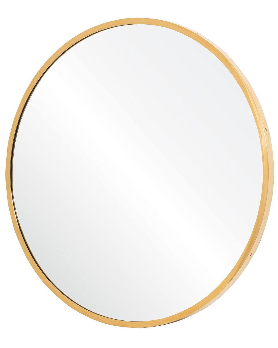 Зеркало в золотой окантовке "Урсула" (вид сбоку)