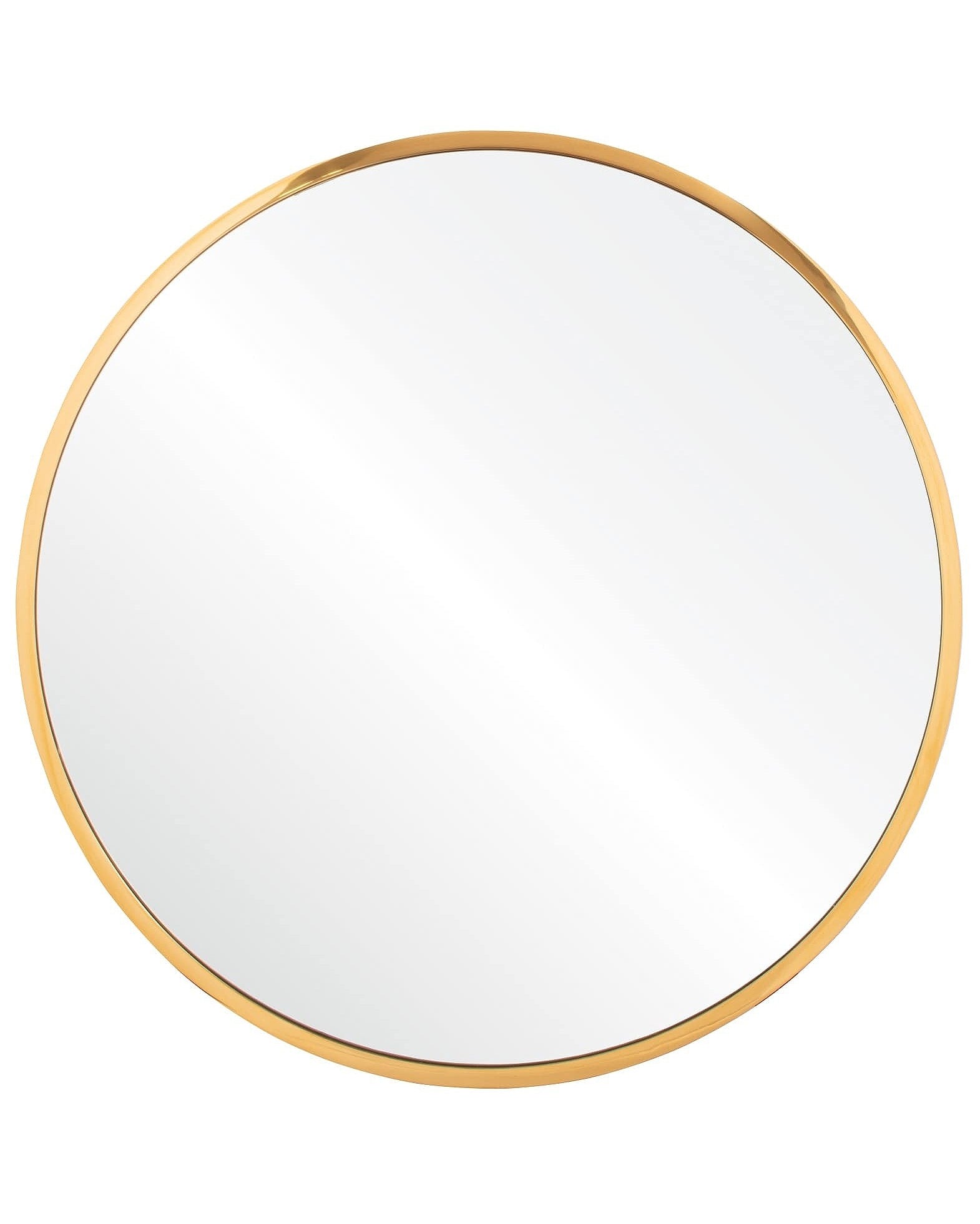 Зеркало в золотой окантовке "Урсула" (вид спереди)