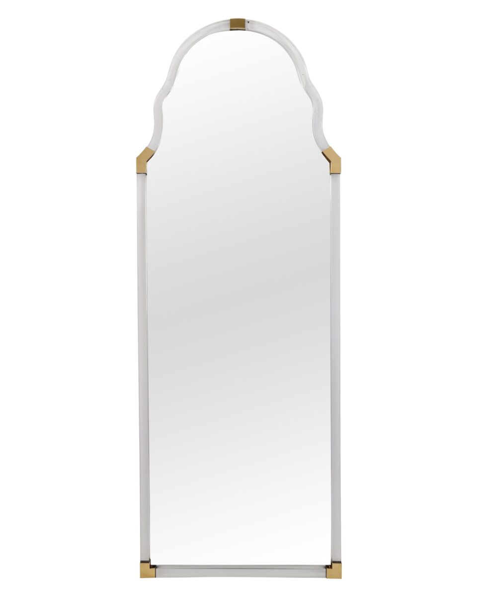 Напольное зеркало в акриловой раме "Поллок" (вид спереди)