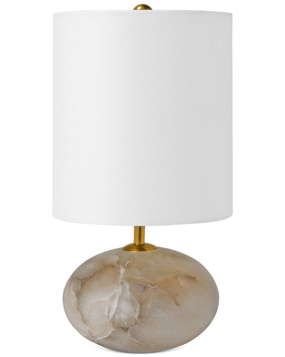 Настольная лампа в форме шара "Помпеи" (на белом фоне)